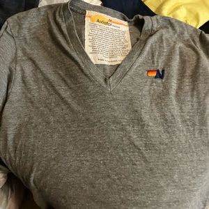 Aviator nation logo tee shirt